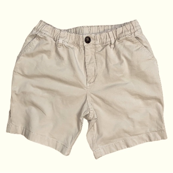 CHUBBIES MENS xs 7in khaki chino shorts size XS 28 - Picture 1 of 13